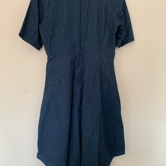 COS Denim Twist Top Dress - Picture 3 of 4